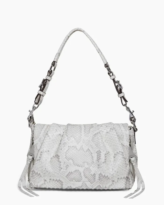 Aimee Kestenberg Satchels Women The Pucker Up Novelty Convertible Shoulder Serene Snake