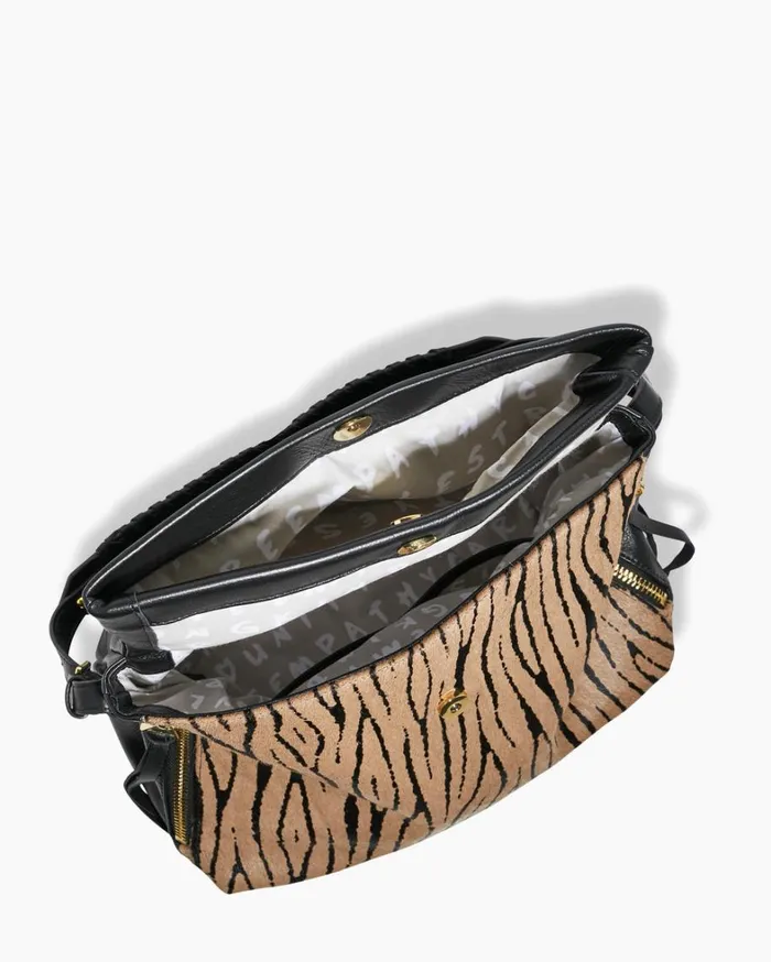 Aimee Kestenberg Shoulder Bags Women Bali Novelty Hobo Tiger Haircalf