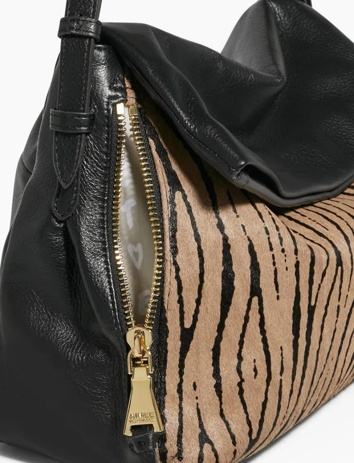 Aimee Kestenberg Shoulder Bags Women Bali Novelty Hobo Tiger Haircalf