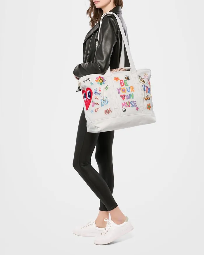 Aimee Kestenberg Tote Bags Women AK X ISCREAMCOLOUR Be Your Own Muse Tote Multi