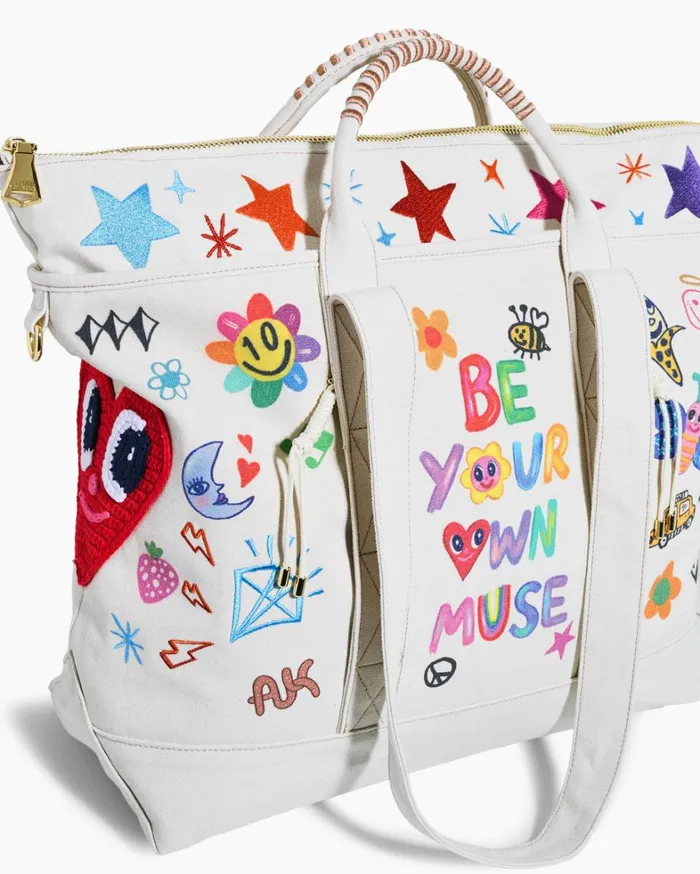Aimee Kestenberg Tote Bags Women AK X ISCREAMCOLOUR Be Your Own Muse Tote Multi
