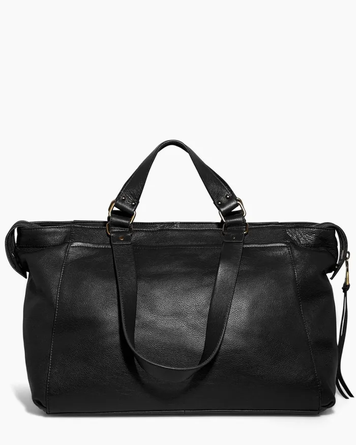 Aimee Kestenberg Tote Bags Women Bleecker XL Tote Black With 14k Yellow Gold