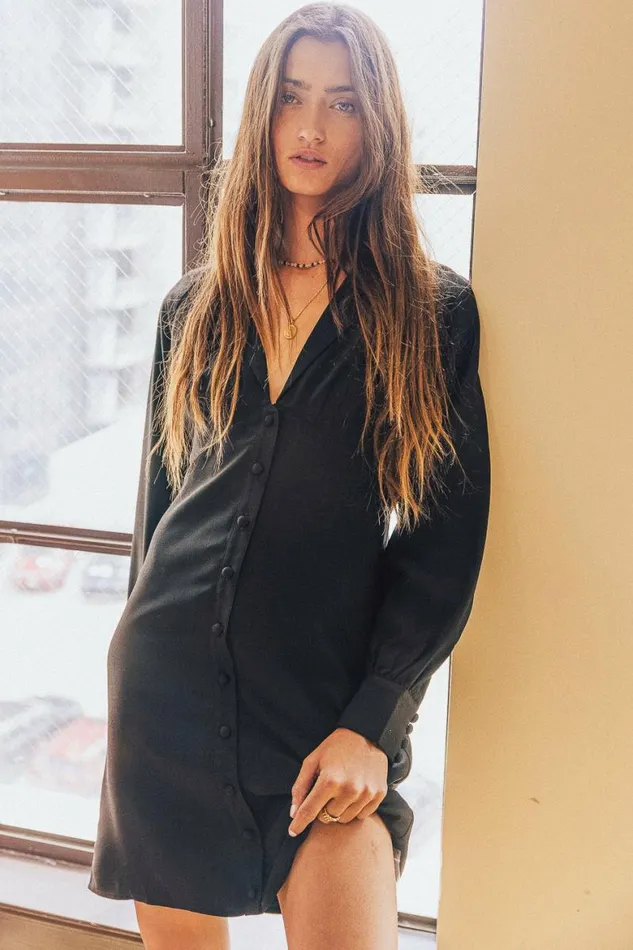 Alexis Mini Dress In Black Black Women Bohme Dresses