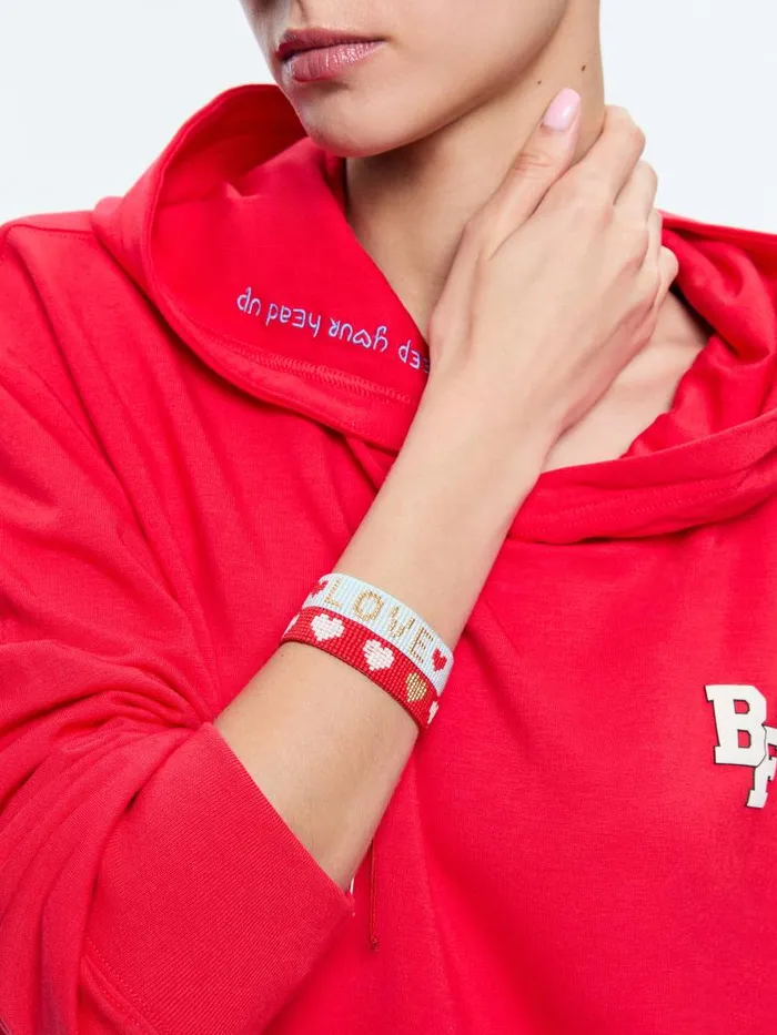 Alice Olivia AO X BIG FEELINGS BRACELET PACK Happy Fearless Women Loungewear