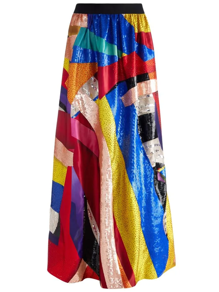 Alice Olivia AO X TOM WESSELMANN TINA EMBELLISHED BALLGOWN SKIRT Limitless Women Skirts