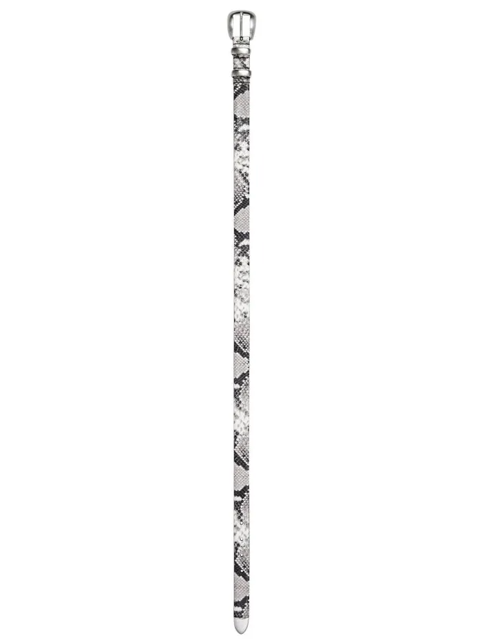 Alice Olivia HAYDEN BUCKLE BELT Blackwhite Women Accessories