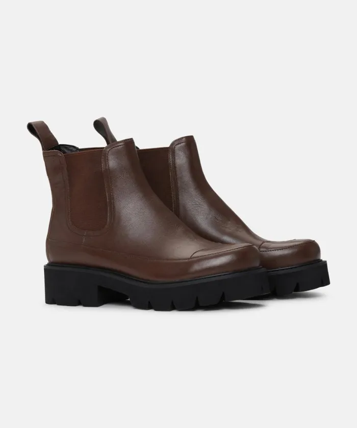 Ankle Boots 8211 Dark Cognac Shoes Ilse Jacobsen Boots