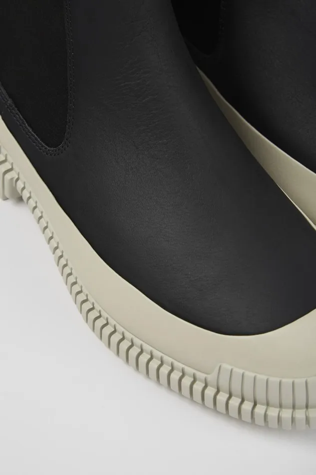 Ankle Boots Men Camper Pix Black Leather Chelsea Boots