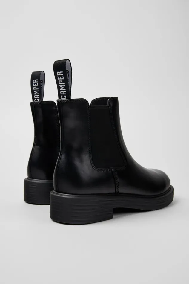 Ankle Boots Women Camper Dean Black Leather Ankle Boots Ankle Boots Women Camper Dean Black Leather Ankle Boots