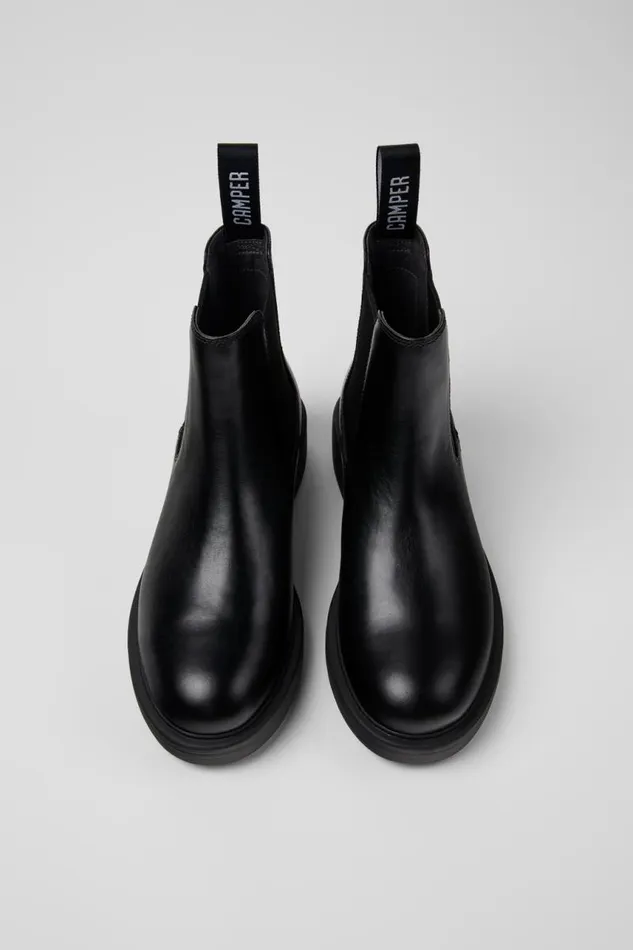 Ankle Boots Women Camper Dean Black Leather Ankle Boots Ankle Boots Women Camper Dean Black Leather Ankle Boots