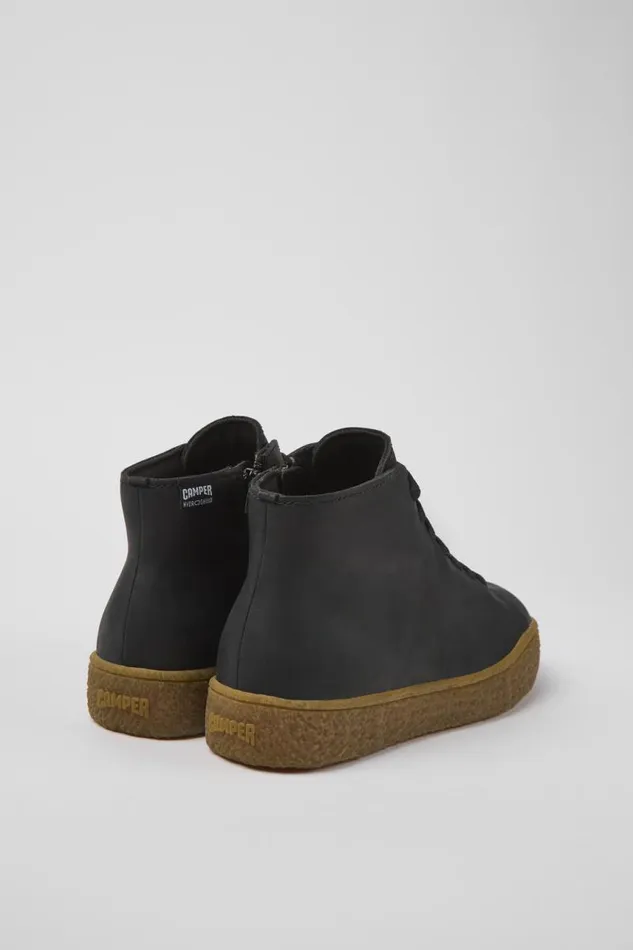 Ankle Boots Women Camper Peu Terreno HYDROSHIELD Black Leather Shoes Ankle Boots Women Camper Peu Terreno HYDROSHIELD Black Leather Shoes