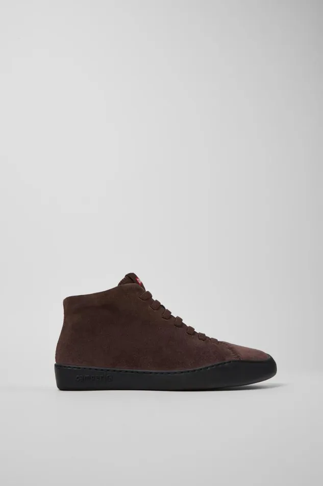 Ankle Boots Women Camper Peu Touring Brown Nubuck Ankle Boots