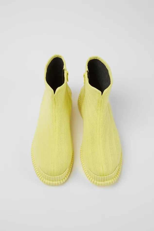 Ankle Boots Women Camper Pix TENCEL Yellow TENCEL Lyocell Ankle Boots Ankle Boots Women Camper Pix TENCEL Yellow TENCEL Lyocell Ankle Boots