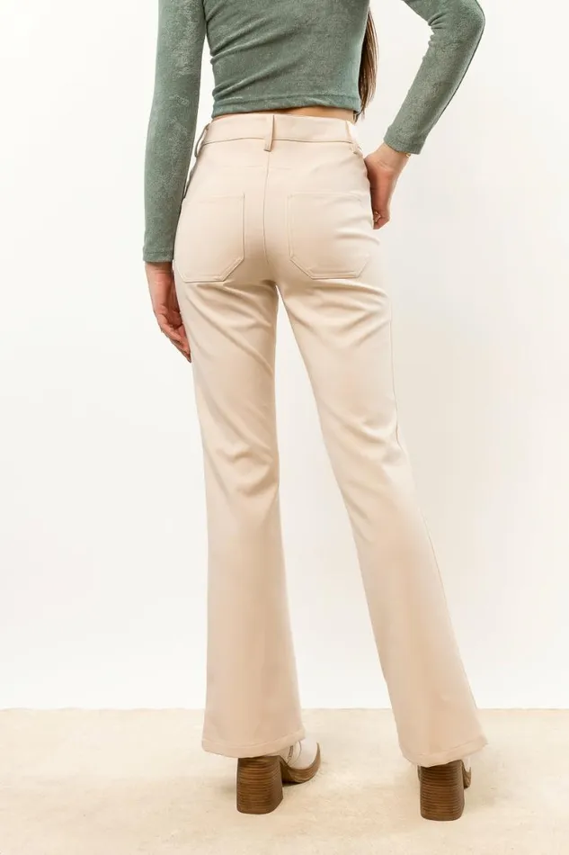 Anslee Wide Leg Pants In Cream 8211 FINAL SALE Cream Women Bohme Pants