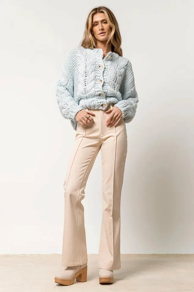 Anslee Wide Leg Pants In Cream 8211 FINAL SALE Cream Women Bohme Pants