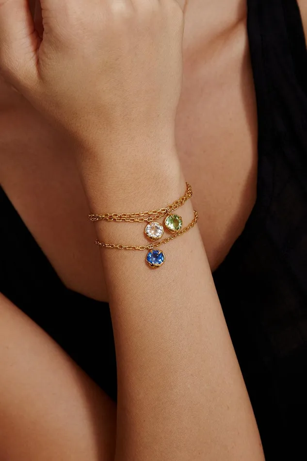April Birthstone Bracelet Diamond Crystal Women Chan Luu Bracelets