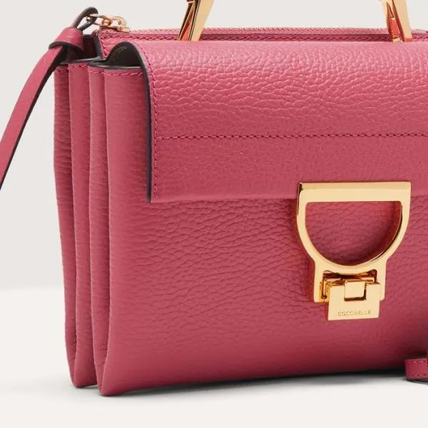 Arlettis Small Rosewood Women Coccinelle Top Handle Bag