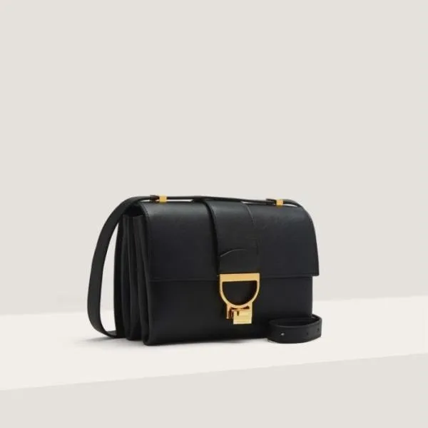 Arlettis Vintage Small Noir Women Coccinelle Shoulder Bags Arlettis Vintage Small Noir Women Coccinelle Shoulder Bags