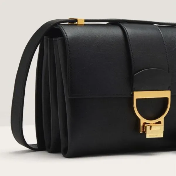 Arlettis Vintage Small Noir Women Coccinelle Shoulder Bags Arlettis Vintage Small Noir Women Coccinelle Shoulder Bags