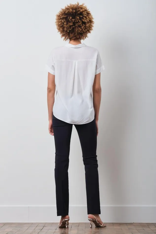 Avenue Montaigne BECCA Signature Navy Women Pants