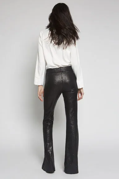 Avenue Montaigne BELLINI Sequins Black Women Pants