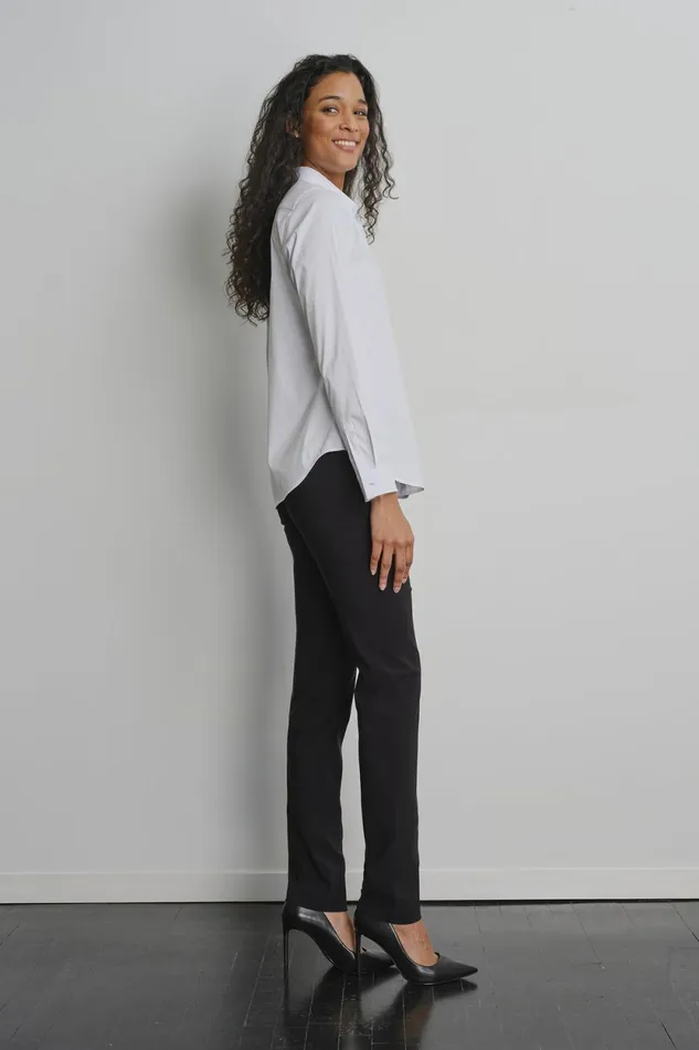 Avenue Montaigne BILLY Signature Black Women Pants