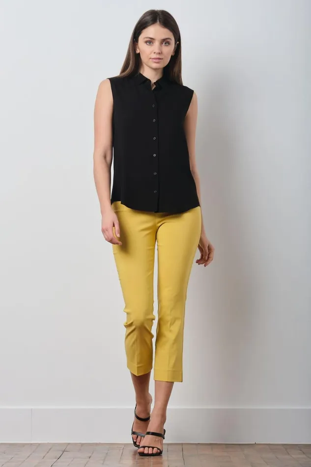 Avenue Montaigne BRIGITTE Signature Canary Women Pants