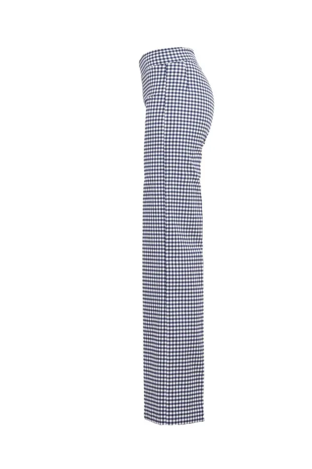 Avenue Montaigne FLAVIA Check Sailor Women Pants