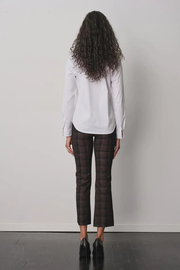 Avenue Montaigne LEO Flannel Modern Women Pants