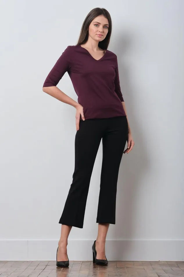 Avenue Montaigne LEO Freedom Black Women Pants