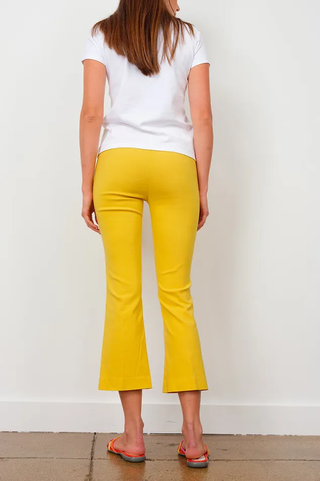 Avenue Montaigne LEO Signature Canary Women Pants