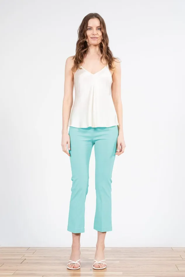 Avenue Montaigne LEO Signature Lagoon Women Pants