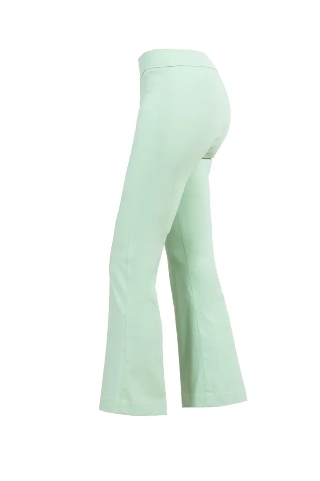 Avenue Montaigne LEO Signature Sage Women Pants Avenue Montaigne LEO Signature Sage Women Pants