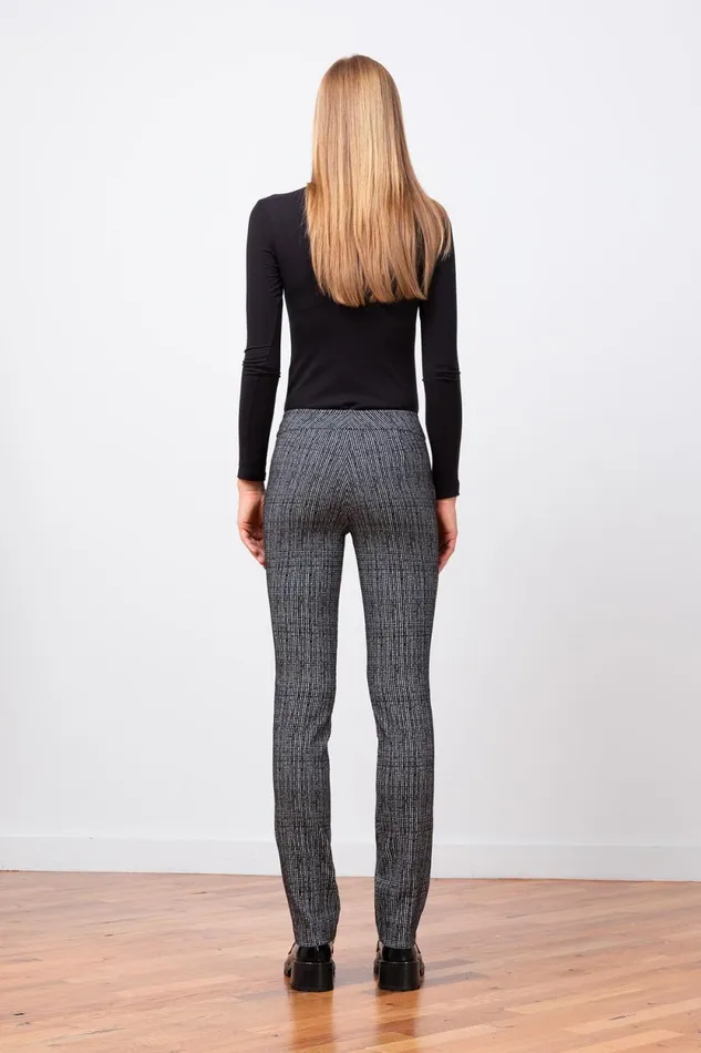 Avenue Montaigne LOUIS Tweed Check Women Pants