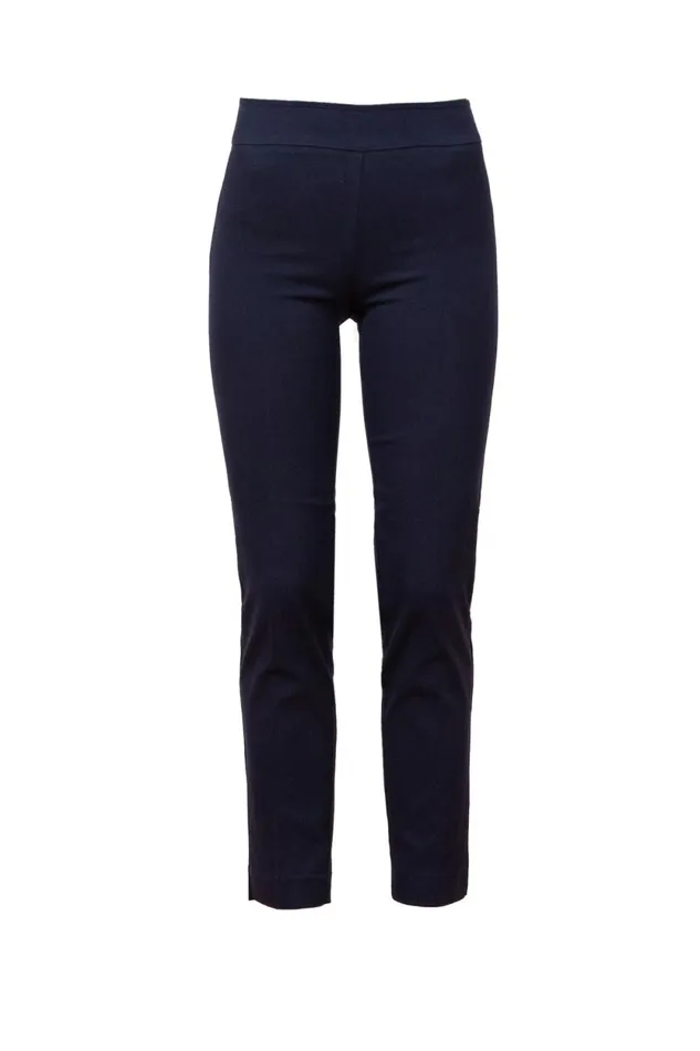 Avenue Montaigne PARS Flannel Navy Women Pants Avenue Montaigne PARS Flannel Navy Women Pants