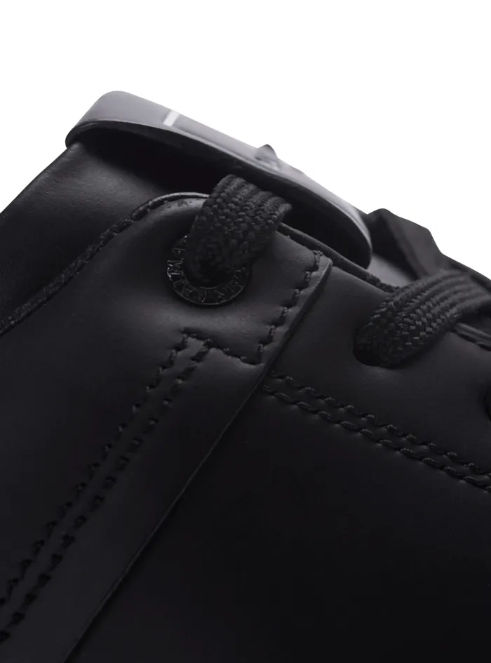 BCourt Trainers In Calfskin Black Men Balmain Sneakers