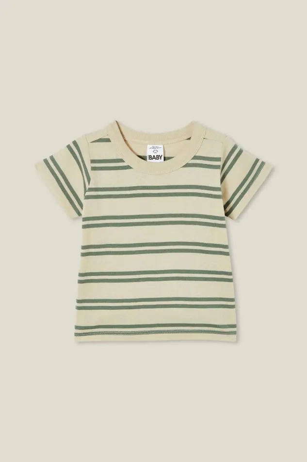 Baby Tops Jackets and Sweaters Cotton On Jamie Short Sleeve Tee Rainy Dayswag Green Double Stripe Baby Tops Jackets and Sweaters Cotton On Jamie Short Sleeve Tee Rainy Dayswag Green Double Stripe
