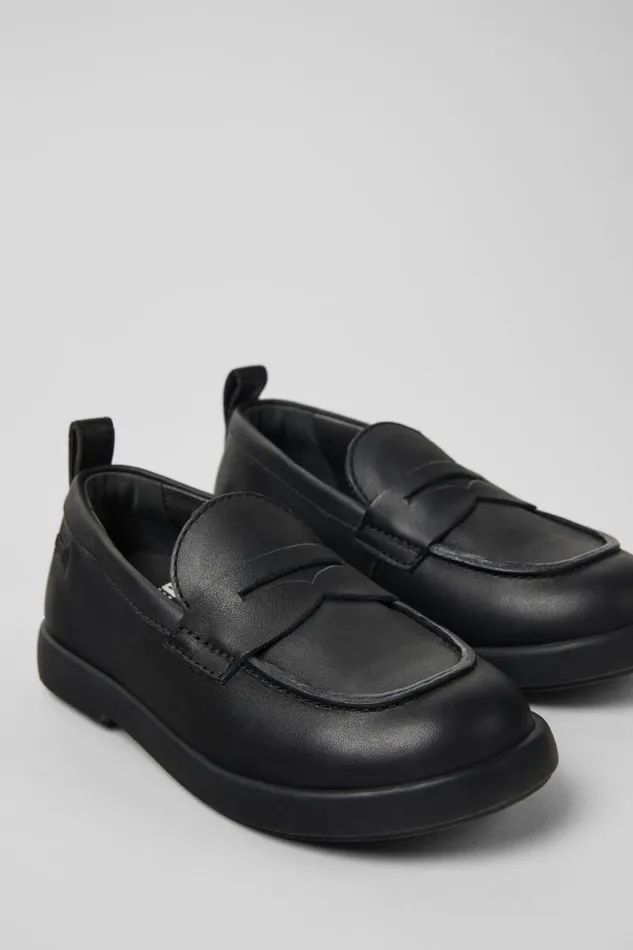 Ballerinas Kids Camper Duet Black Leather Shoes