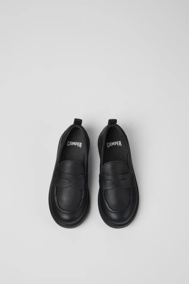 Ballerinas Kids Camper Duet Black Leather Shoes Ballerinas Kids Camper Duet Black Leather Shoes