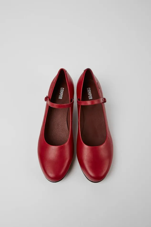 Ballerinas Women Camper Helena Red Heels Ballerinas Women Camper Helena Red Heels