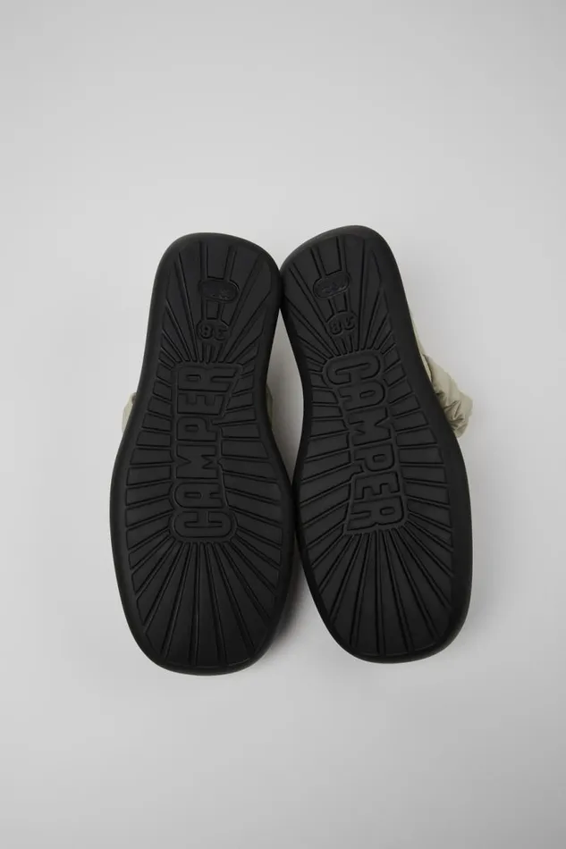 Ballerinas Women Camper Onda Gray Textile Mary Jane Ballerinas Women Camper Onda Gray Textile Mary Jane