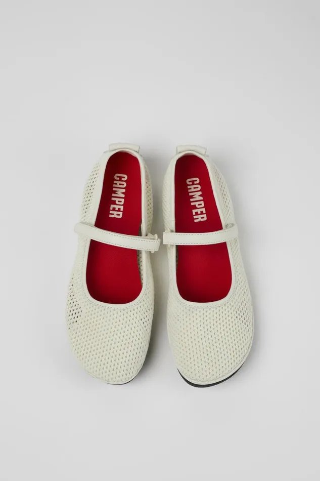 Ballerinas Women Camper Right Multicolor TENCEL Lyocell Leather Moccasins Ballerinas Women Camper Right Multicolor TENCEL Lyocell Leather Moccasins
