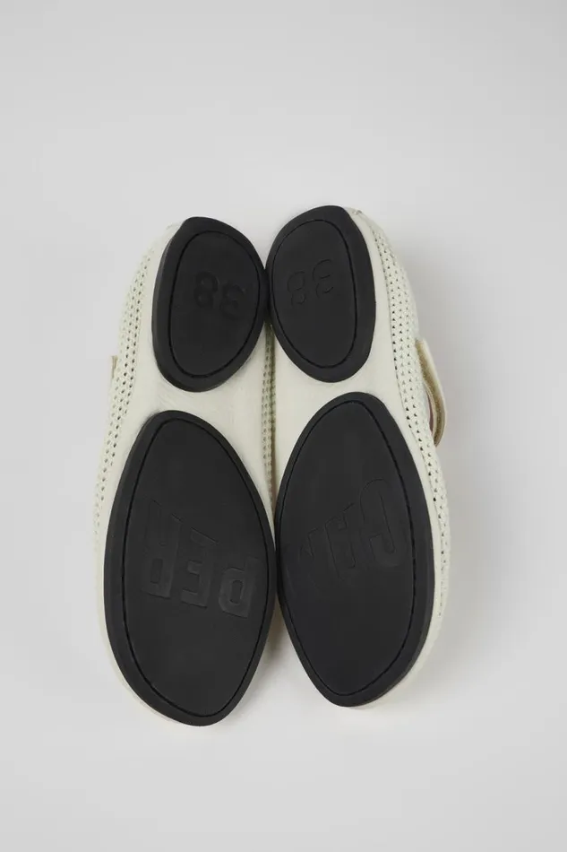 Ballerinas Women Camper Right Multicolor TENCEL Lyocell Leather Moccasins Ballerinas Women Camper Right Multicolor TENCEL Lyocell Leather Moccasins