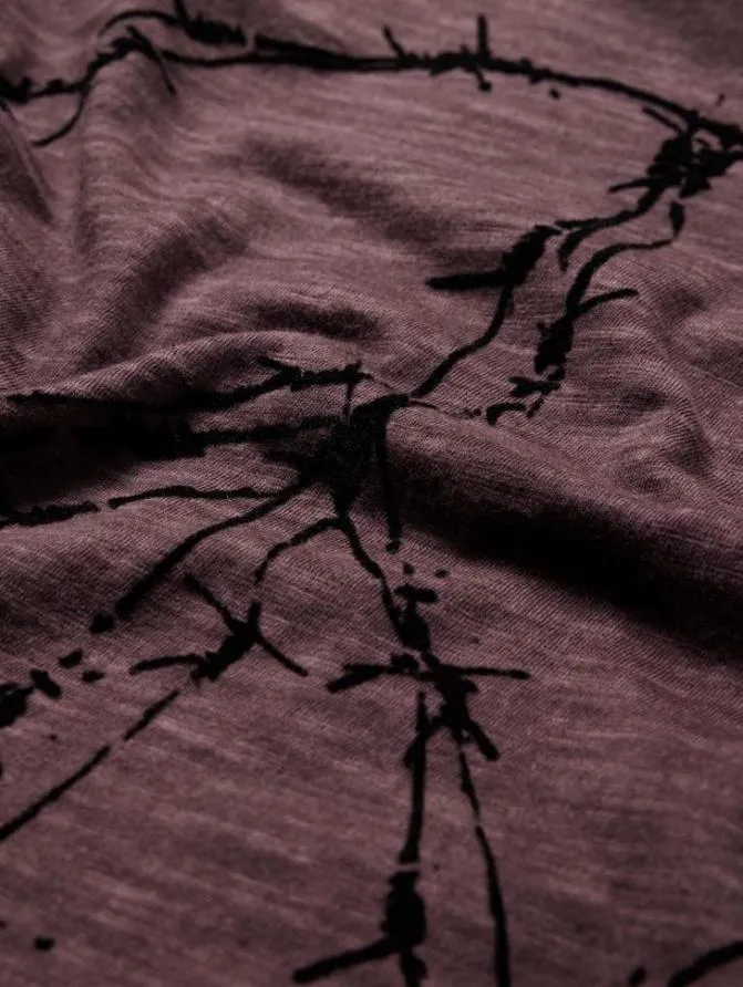 BARBWIRE PEACE TEE Dark Moss Clothing John Varvatos Graphic Tees