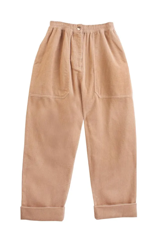 Beckett Trouser Beige Regular Fit Womens LF Markey Trousers
