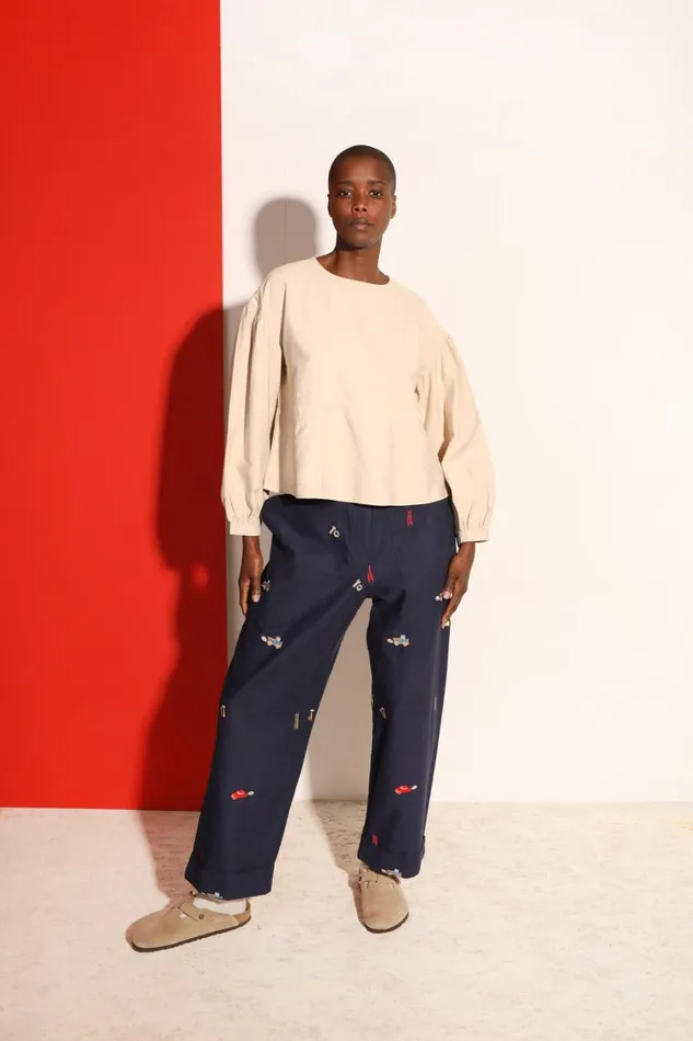 Beckett Trouser Workshop Embroidery Womens LF Markey Trousers