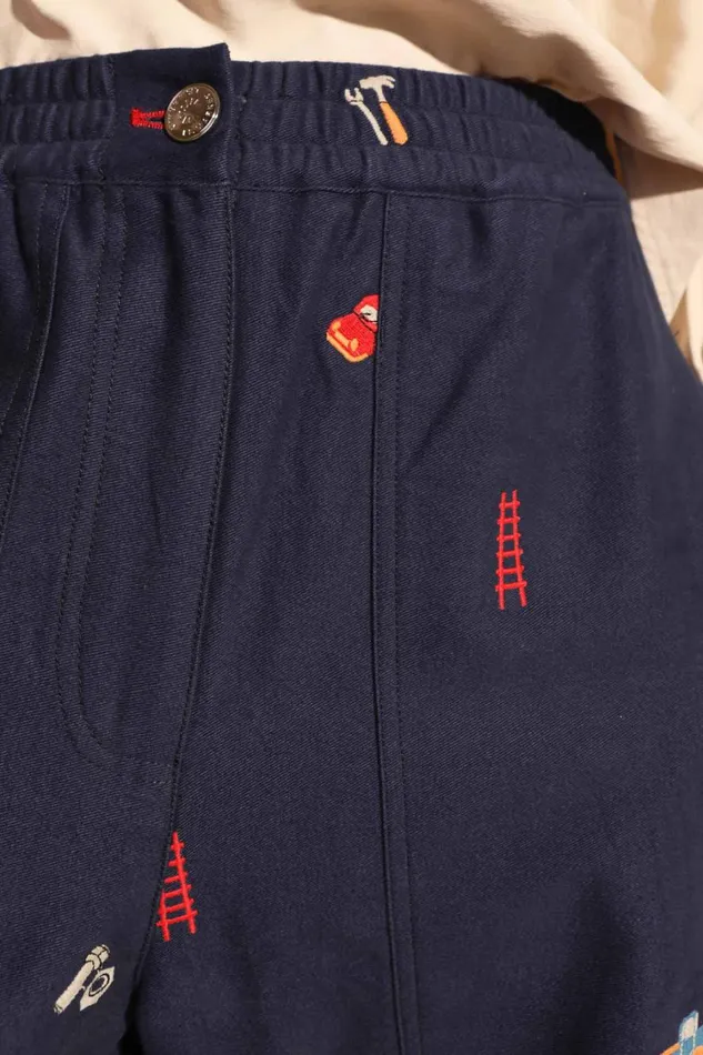 Beckett Trouser Workshop Embroidery Womens LF Markey Trousers