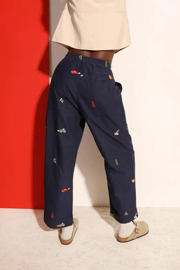Beckett Trouser Workshop Embroidery Womens LF Markey Trousers