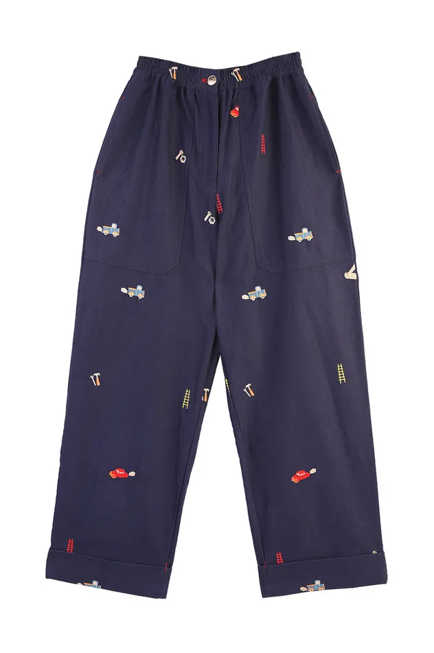 Beckett Trouser Workshop Embroidery Womens LF Markey Trousers