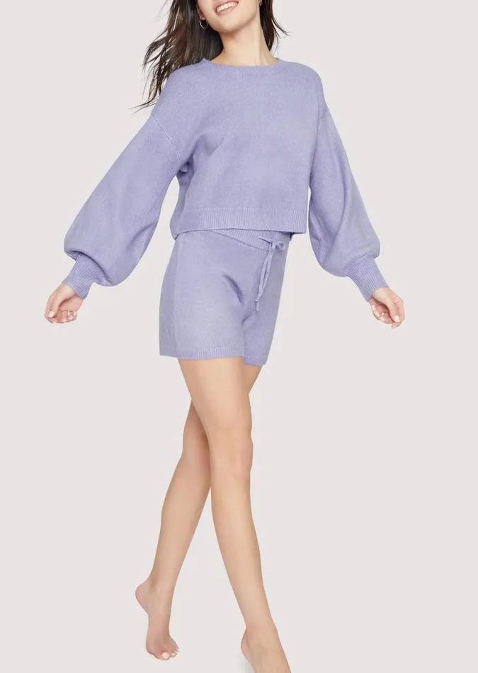 Bed and Breakfast Crop Top Iris Women Lost Wander Sweaters